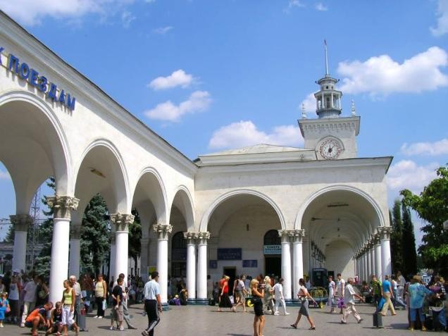 Simferopol railway station (Picture: City of Simferopol)
