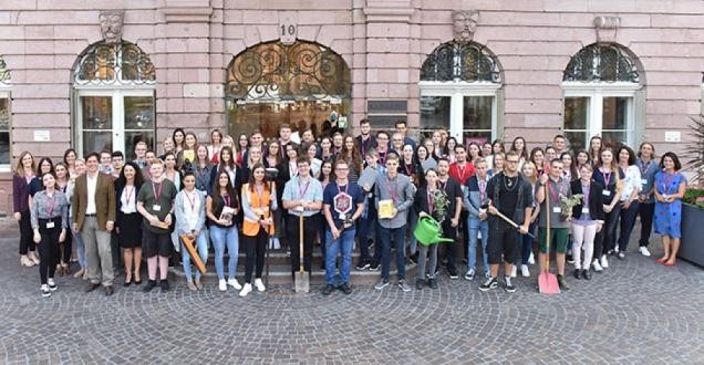 Trainees of the City of Heidelberg (Photo: Rothe)