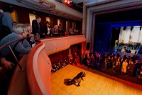 Wiedereröffnung des Heidelberger Theaters: Blick auf die Bühne des Alten Saals (Foto: Buck)