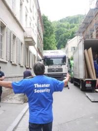 Eine logistische Meisterleistung. der Umzug des Theaters (Foto: Stadt Heidelberg)