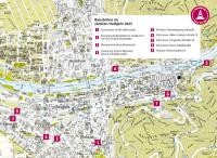 Die größeren Baustellen im Heidelberger Stadtgebiet im zweiten Halbjahr 2023. (Grafik: Stadt Heidelberg)
