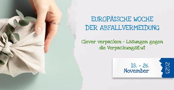 Banner der Europäischen Woche der Abfallvermeidung