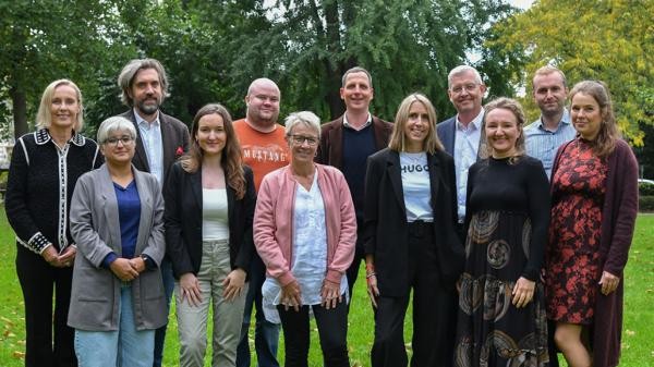 Das Team des Regionalen Bildungsbüros. (Foto: Dorn) Das Team des Regionalen Bildungsbüros.