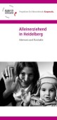 Titel der Broschüre - Alleinerziehend in Heidelberg