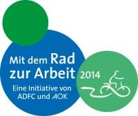 Logo Mit dem Rad zur Arbeit 2014