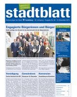 Titelbild des Stadtblatts Nr. 50 vom 10. Dezember 2014