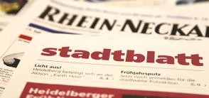  Zeitungstitel Stadtblatt und Rhein-Neckar-Zeitung