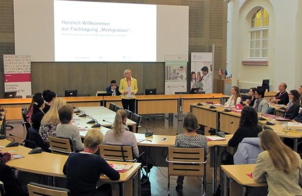 Impressionen von der 1. Fachtagung Medigration in Heidelberg. (Foto: Stadt Heidelberg)