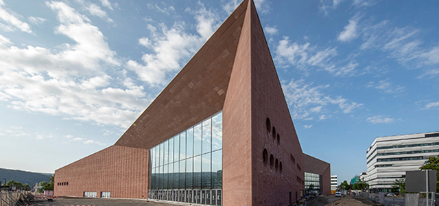 Das neue Konferenzzentrum in der Bahnstadt.