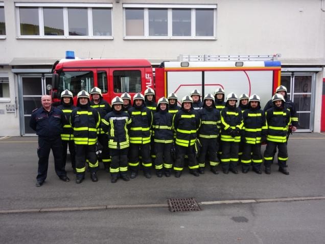 Mannschaftsfoto Werkfeuerwehr Henkel( Foto: WF-Henkel)