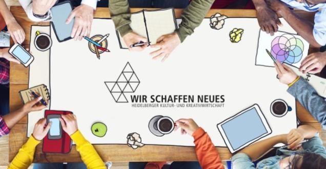 Titelbild Kreativwirtschaft mit Logo (Foto: Stadt HD)