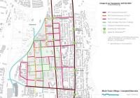 Masterplan Südstadt: Erschließungskonzept (Grafik: Stadt Heidelberg)