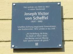 Gedenktafel Joseph Victor von Scheffel