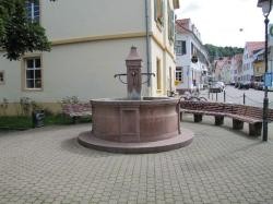 Brunnen am Rathaus Rohrbach