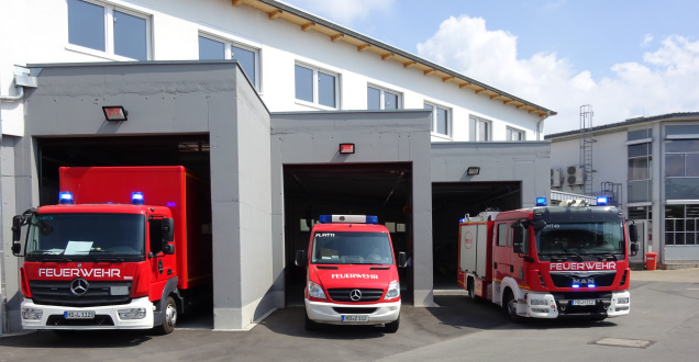 Gerätehaus Werkfeuerwehr Henkel(Foto: WF-Henkel)