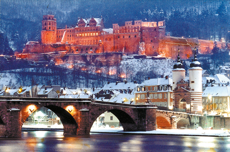 Bildergebnis für Heidelberg in Winter