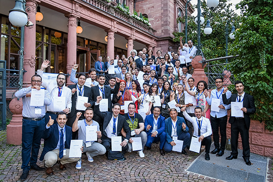 Impressionen von der Abschlussfeier des Ärztekurses 2017. (Foto: Stadt Heidelberg)