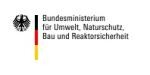 Logo des Bundesministeriums für Umwelt, Naturschutz, Bau und Reaktorsicherheit. 