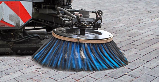 Road sweeper (Photo: City of Heidelberg)