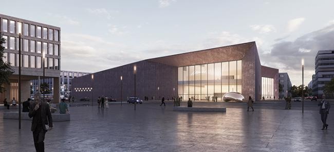海德堡新会议中心 (Quelle: Degelo Architekten)