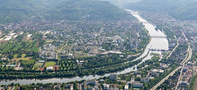 Airview on Heidelberg (photo: Venus)