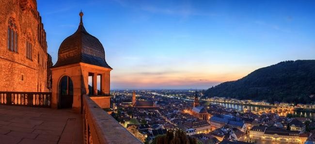 Blick vom Heidelberger Schloss (Bild: Udo Filsinger / Heidelberg Marketing)