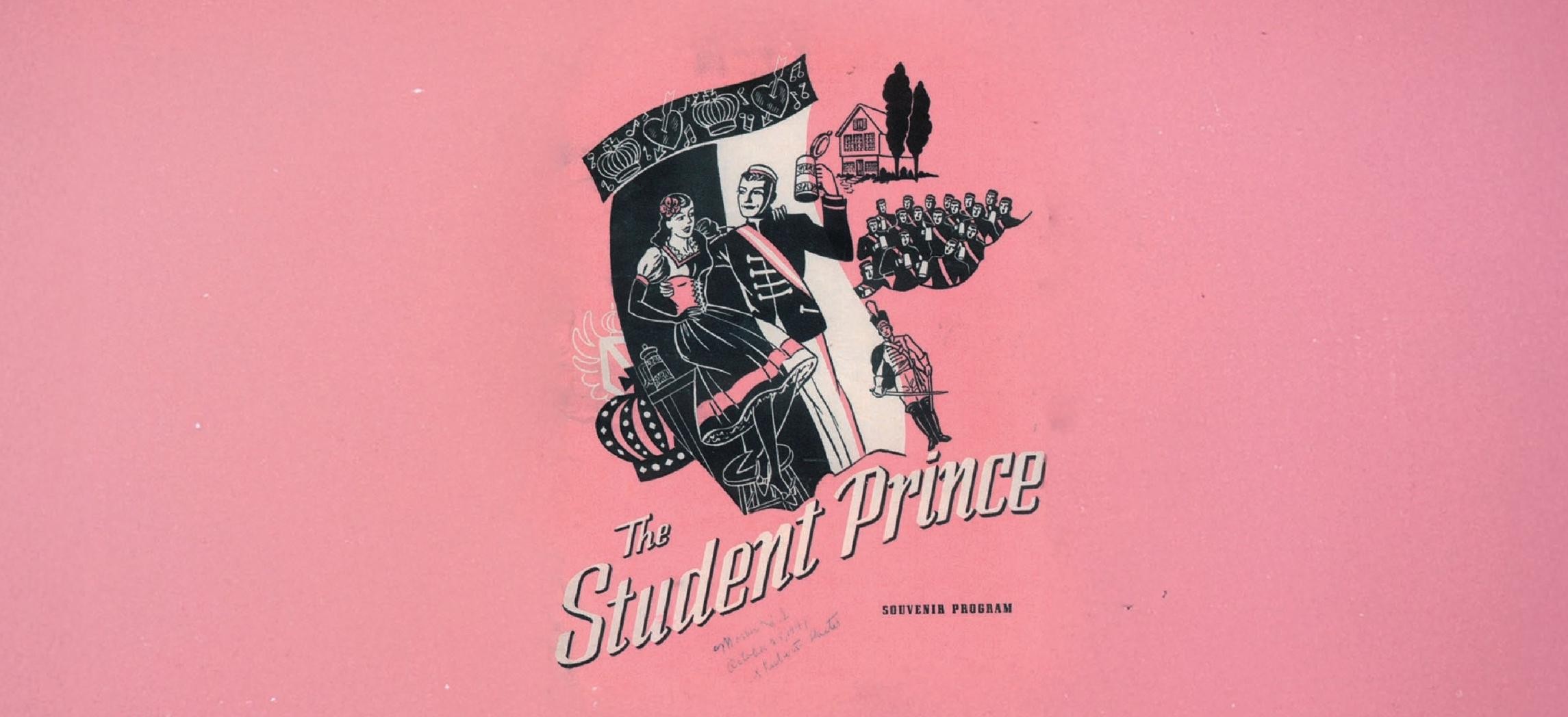 Film poster motiv for "The eternal student prince" (Film author: Eberhard Reuß)