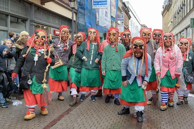 Fasching in Heidelberg. (Foto: Rothe)