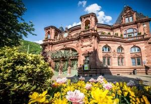 Foto der Heidelberger Stadthalle.