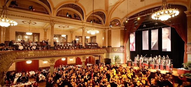 Empore in der Stadthalle (Foto: Heidelberg Marketing / Jörg Baumann)