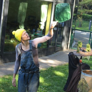 Theateraufführung Kiga Quantensprung © Stadtbücherei Theateraufführung Kiga Quantensprung