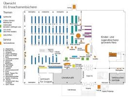 Digitaler Lageplan Erdgeschoss (Grafik: Saidi)