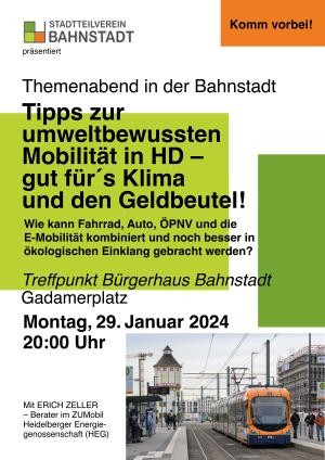 Plakat zur Infoveranstaltung