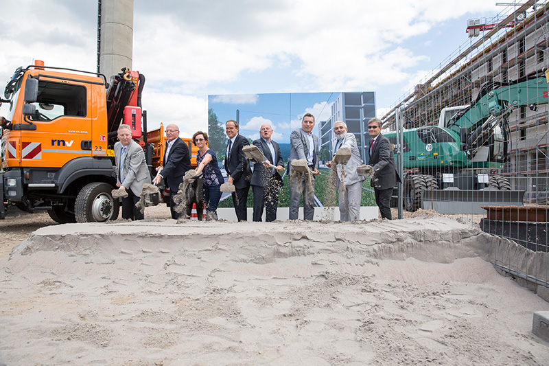 Spatenstich für die neue Bahnstadt-Straßenbahn (Foto: Buck)