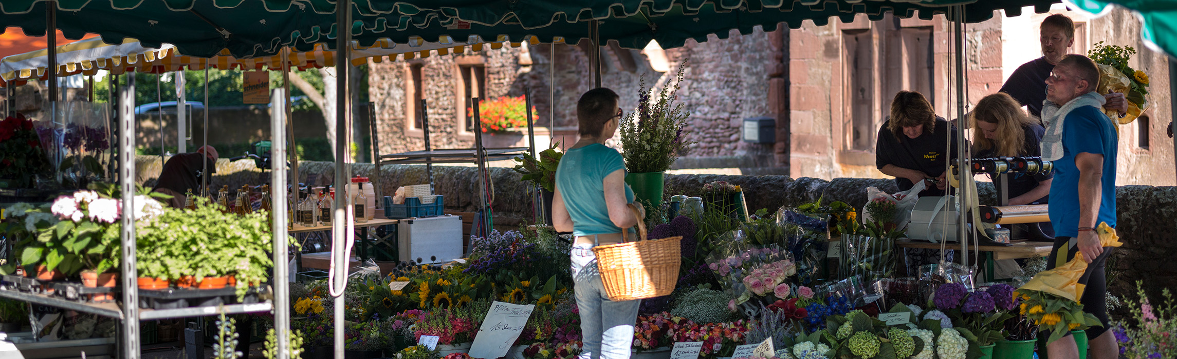 Market in Handschuhsheim (Photo: Diemer)