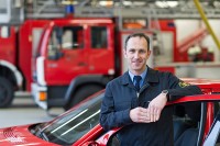 Feuerwehr-Chef Dr. Georg Belge (Foto: Rothe)