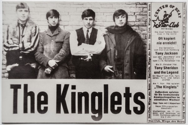 Die Kinglets im Star-Club Karlsruhe 1966 (Foto: Sammlung Straub)