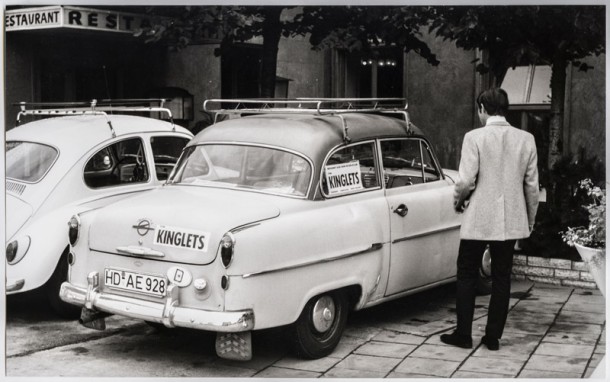 Die Kinglets mit Bandfahrzeug in München 1966  (Foto: Sammlung Straub)