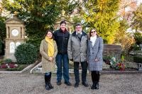 Freuen sich über den ersten Preis: (v.l.) Christine Reiß, Dr. Ernst Baader, Wolfgang Becker, Dorothee Kuhn-Rubey (Foto Dittmer)