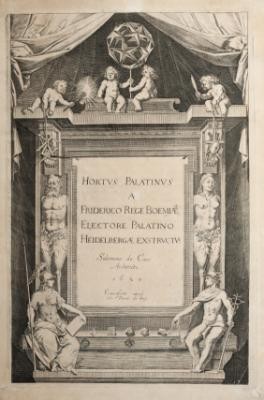 Hortus Palatinus: A Friderico Rege Boemiae Electore Palatino Heidelbergae Exstrvctvs / Salomone de Caus Architecto