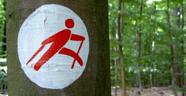 Königstuhl Walking Parcours - Symbol.