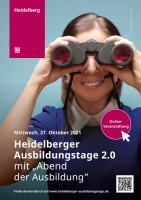 Heidelberger Ausbildungstage 2.0 (Foto: Stadt Heidelberg) Plakat Ausbildungstage