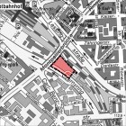 Geltungsbereich des vorhabenbezogenen Bebauungsplans Weststadt - An der Montpellierbrücke (Quelle: Stadt Heidelberg)