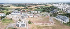 Luftbild des Heidelberg Innovation Park aus dem Juli 2021
