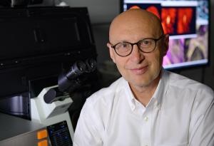 Prof. Dr. Stefan Hell. (Bild: Irene Böttcher-Gajewski/Max-Planck-Institut für Multidisziplinäre Naturwissenschaften) Porträt von Prof. Dr. Stefan Hell