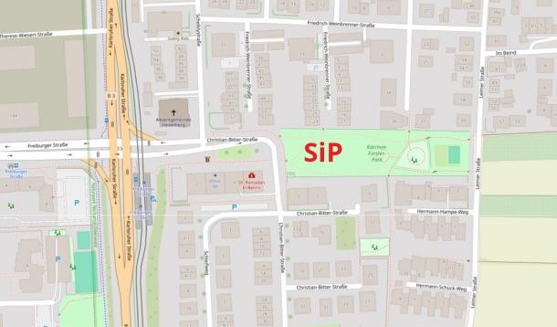 „Sport im Park“ – Kätchen-Förster-Park (Foto: OpenStreetMap) Kätchen-Förster-Park