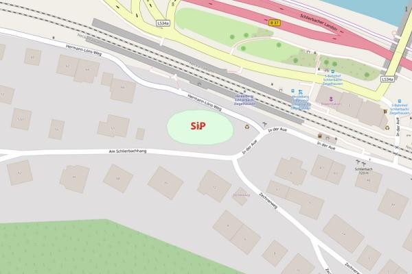 „Sport im Park“ – Platz der Begegnung (Foto: OpenStreetMap) Platz der Begegnung