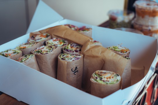 Mittagessen beim FensterLunch Foto Dorothe Lenz