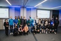 Gruppenfoto der GamesHub-Teams (Foto: Annemone Taake) Gruppenfoto der GamesHub-Teams