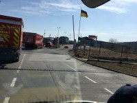Vier Fahrzeuge mit feuerwehrtechnischem Gerät fuhren direkt in die Ukraine Vier Fahrzeuge mit feuerwehrtechnischem Gerät fuhren direkt in die Ukraine